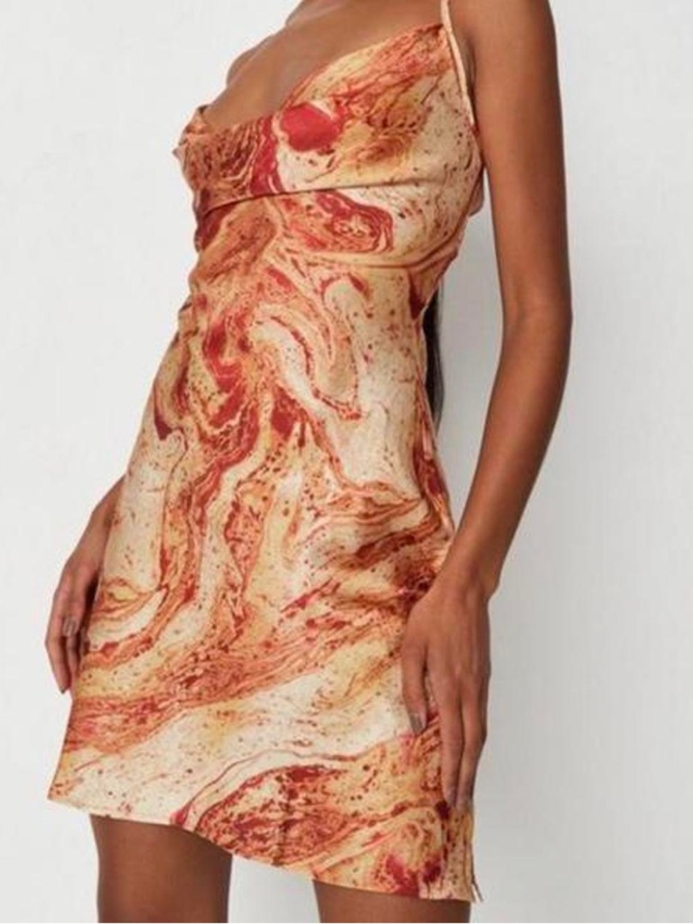 Fire Strappy Dress